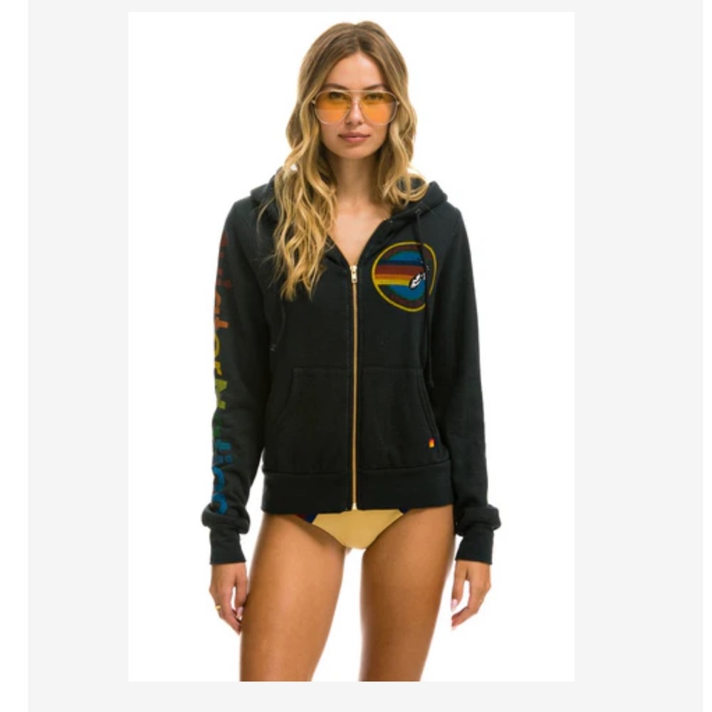 Aviator Nation zip up Hoodie